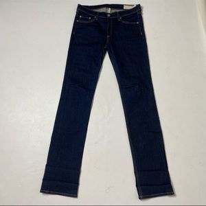 Rag & Bone | Straight Leg High Rise Stretch Jeans